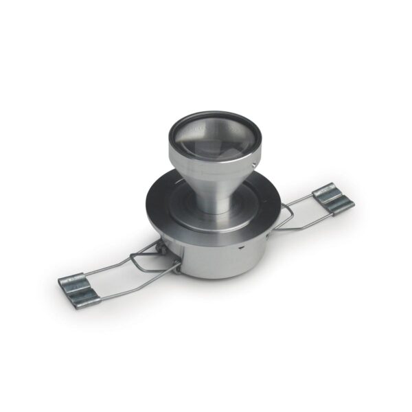 Adjustable display fitting 30° extended lens