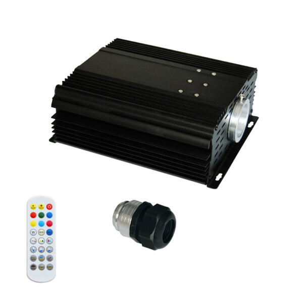 Ισχυρό Μηχάνημα οπτικής ίνας 45W DMX