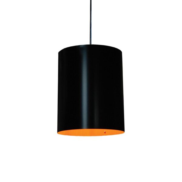 Κρεμαστό φωτιστικό Tubo black-orange